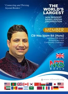 Cllr Naz Islam BA Hons